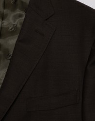 Patrick Hellmann Collection Executive Brown 100% Wool Suit thumbnail 5