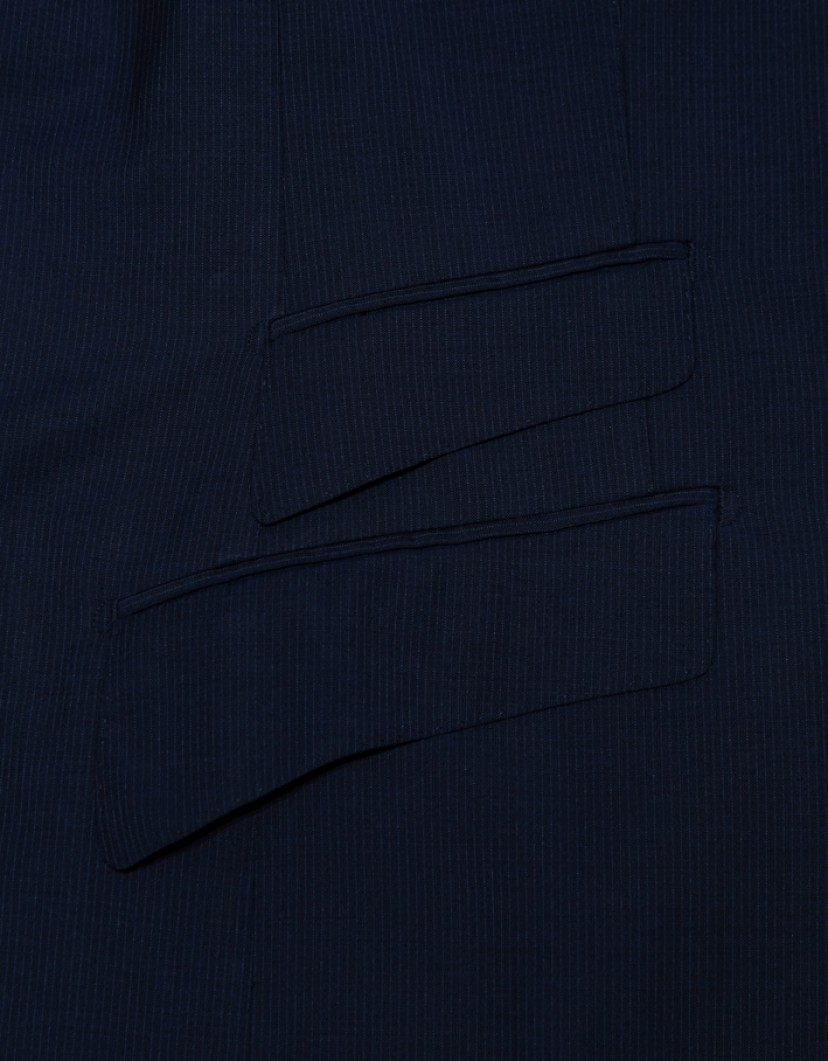 Patrick Hellmann Collection Classic Navy 100% Wool Suit image