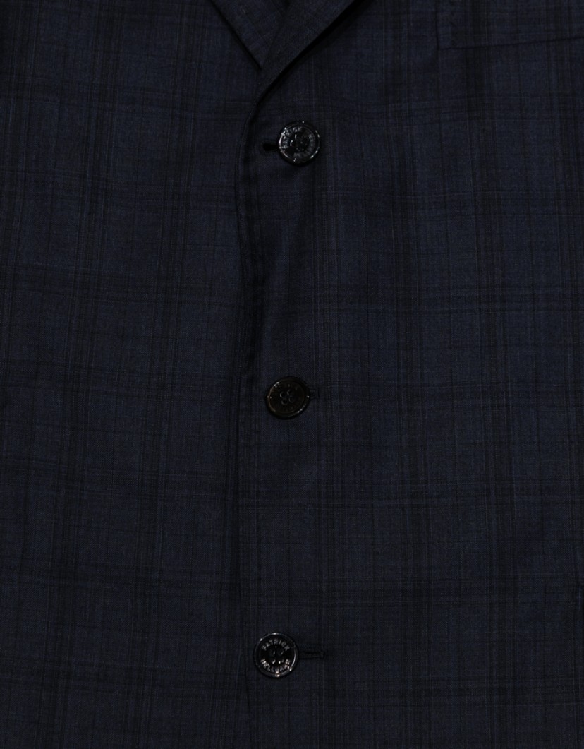 Patrick Hellmann Collection Artisan Navy Blue 100% Wool Suit image