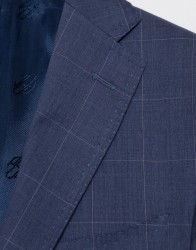 Patrick Hellmann Collection Blue Elegance 100% Wool Suit thumbnail 1