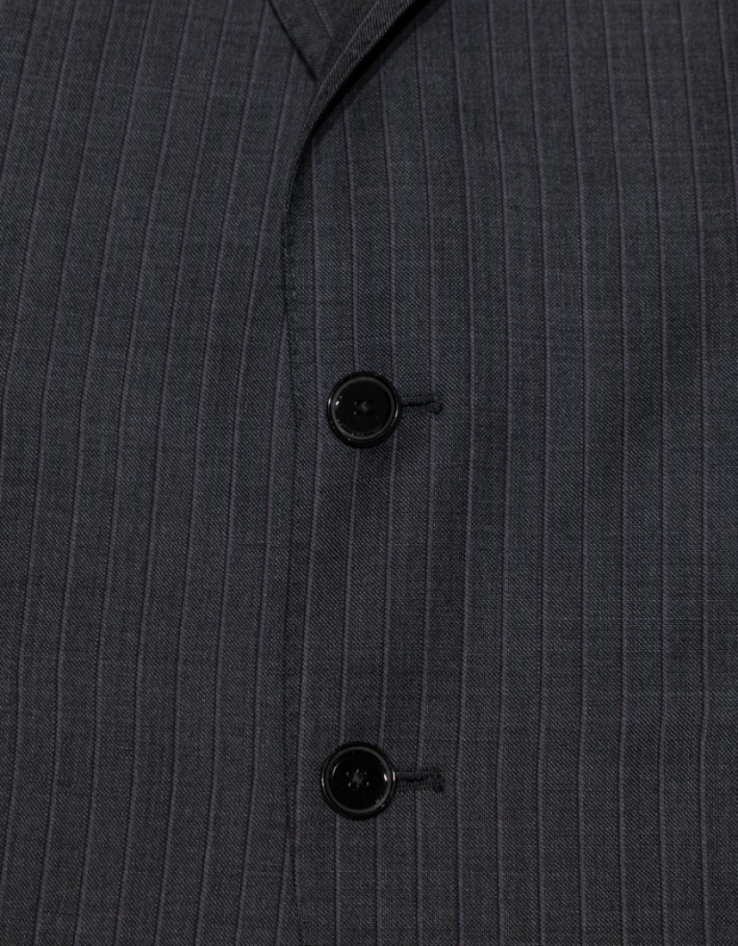 Patrick Hellmann Collection Gray 100% Wool Suit image
