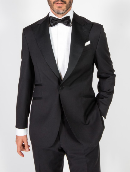 Patrick Hellmann CollectionBlack Tuxedo Suitimage1134