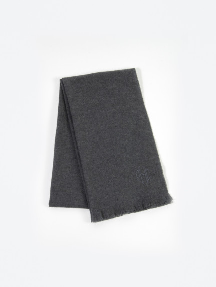 Patrick Hellmann CollectionGrey Scarf 100% Cashmere image1038