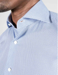 Patrick-Hellmann-Collection-Blue-Shirt-100-Cotton-thumbnail-3 Patrick Hellmann Collection Blue Shirt 100% Cotton thumbnail 3