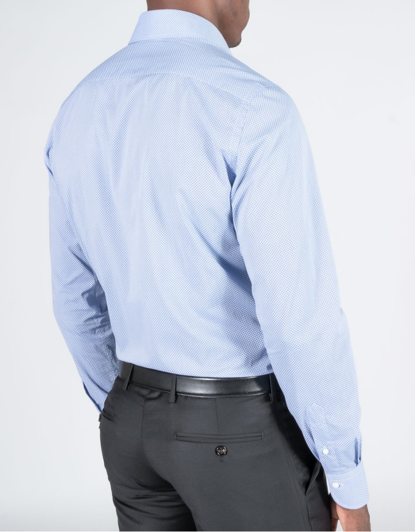 Patrick-Hellmann-Collection-Blue-Shirt-100-Cotton-image Patrick Hellmann Collection Blue Shirt 100% Cotton image