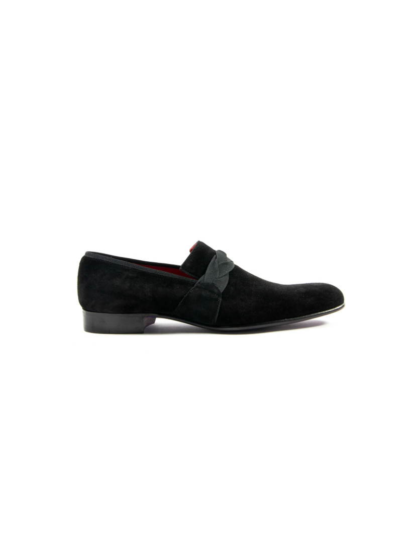 Patrick Hellmann Collection Suede Smoking Slippers image