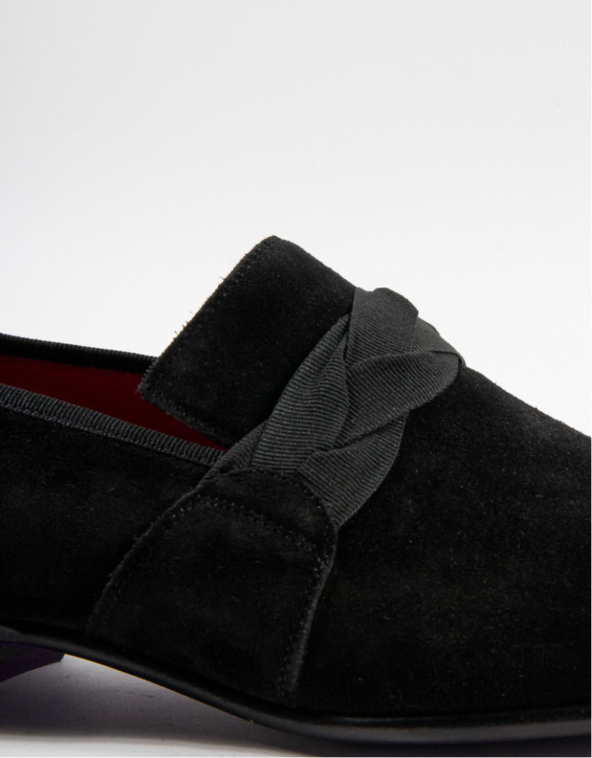 Patrick Hellmann Collection Suede Smoking Slippers image