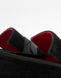 Patrick Hellmann Collection Suede Smoking Slippers thumbnail 2