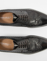 Patrick Hellmann Collection Derby Brogue Shoes Dark Brown thumbnail 5