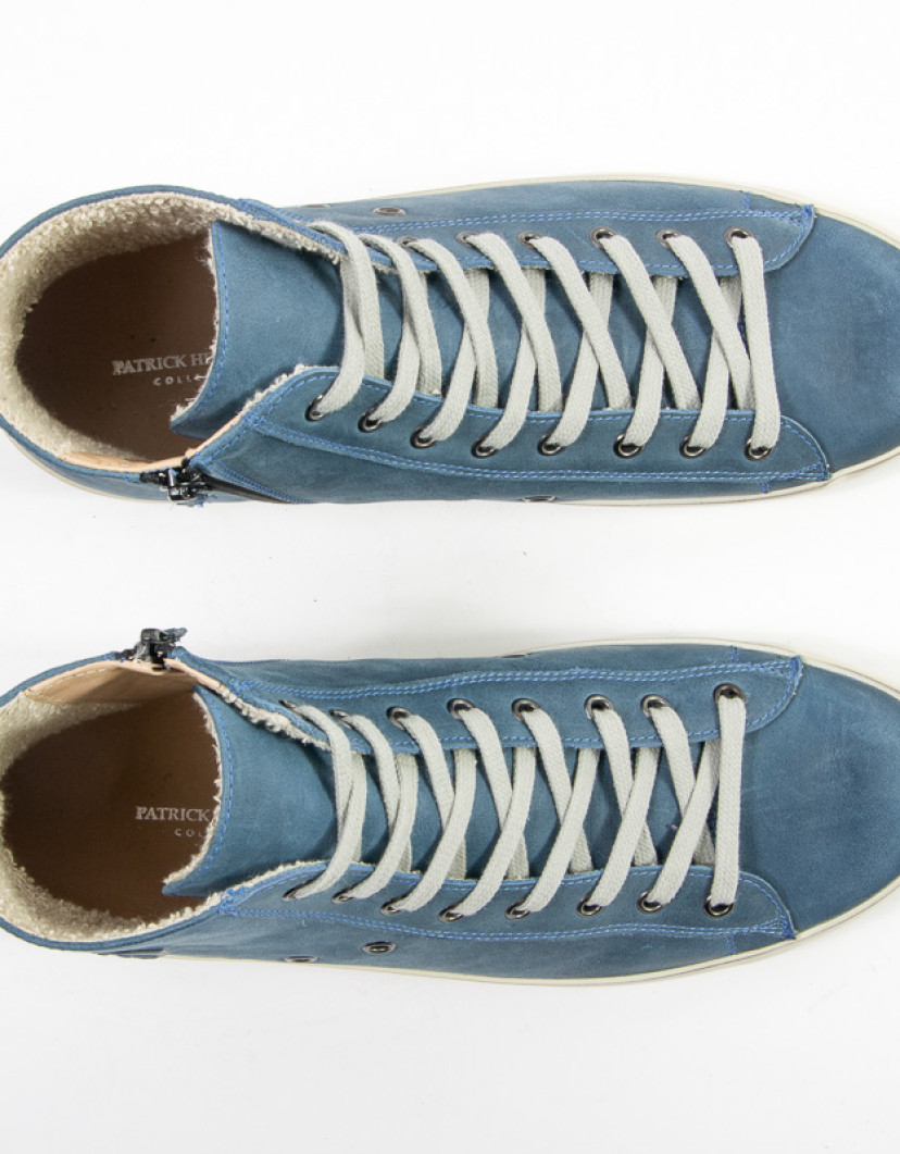Patrick-Hellmann-Collection-Blue-Sneakers-image Patrick Hellmann Collection Blue Sneakers image