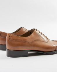 Patrick Hellmann Collection Brown Oxford Brogue Shoes thumbnail 5