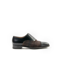 Patrick Hellmann Collection Brown Oxford Brogue Shoes thumbnail
