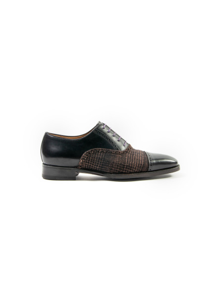 Patrick Hellmann CollectionBrown Oxford Brogue Shoesimage1102