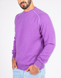 Patrick-Hellmann-Collection-100-Cashmere-Purple-Sweater-thumbnail-2 Patrick Hellmann Collection 100% Cashmere Purple Sweater thumbnail 2
