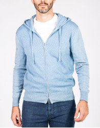 Patrick-Hellmann-Collection-Light-Blue-Hoodie-Sweater-Zip-Up-100-Cotton-thumbnail-1 Patrick Hellmann Collection Light Blue Hoodie Sweater Zip-Up 100% Cotton thumbnail 1