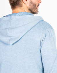Patrick-Hellmann-Collection-Light-Blue-Hoodie-Sweater-Zip-Up-100-Cotton-thumbnail-4 Patrick Hellmann Collection Light Blue Hoodie Sweater Zip-Up 100% Cotton thumbnail 4