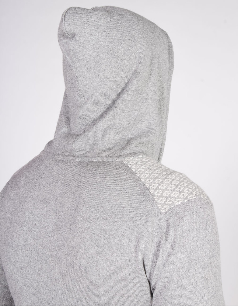 Patrick-Hellmann-Collection-Grey-Hoodie-Sweater-Zip-Up-100-Cotton-image Patrick Hellmann Collection Grey Hoodie Sweater Zip-Up 100% Cotton image