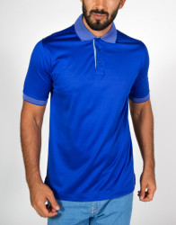 Patrick-Hellmann-Collection-Ink-Blue-Polo-T-shirt-100-Cotton-thumbnail-5 Patrick Hellmann Collection Ink Blue Polo T-shirt 100% Cotton thumbnail 5