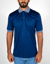 Patrick-Hellmann-Collection-Blue-Polo-T-shirt-100-Cotton-thumbnail-1 Patrick Hellmann Collection Blue Polo T-shirt 100% Cotton  thumbnail 1