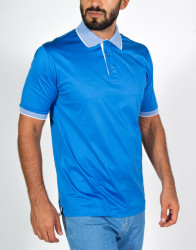 Patrick-Hellmann-Collection-Light-Blue-Polo-T-shirt-100-Cotton-thumbnail-1 Patrick Hellmann Collection Light Blue Polo T-shirt 100% Cotton thumbnail 1