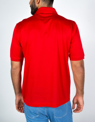 Patrick Hellmann Collection Red Polo T-shirt 100% Cotton thumbnail 4