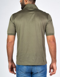 Patrick-Hellmann-Collection-Green-Polo-T-shirt-100-Cotton-thumbnail-3 Patrick Hellmann Collection Green Polo T-shirt 100% Cotton thumbnail 3