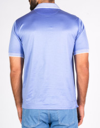 Patrick-Hellmann-Collection-Light-Blue-Polo-T-shirt-100-Cotton-thumbnail-4 Patrick Hellmann Collection Light Blue Polo T-shirt 100% Cotton thumbnail 4