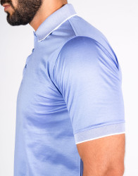 Patrick-Hellmann-Collection-Light-Blue-Polo-T-shirt-100-Cotton-thumbnail-2 Patrick Hellmann Collection Light Blue Polo T-shirt 100% Cotton thumbnail 2