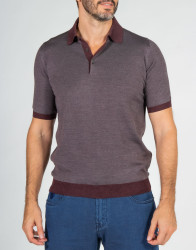 Patrick-Hellmann-Collection-Bordo-Polo-T-shirt-thumbnail-1 Patrick Hellmann Collection Bordo Polo T-shirt  thumbnail 1