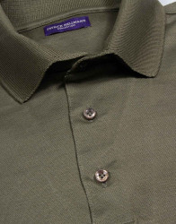 Patrick-Hellmann-Collection-Green-Polo-T-shirt-100-Cotton-thumbnail-4 Patrick Hellmann Collection Green Polo T-shirt 100% Cotton thumbnail 4