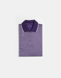 Patrick-Hellmann-Collection-Purple-Polo-T-shirt-100-Cotton-thumbnail Patrick Hellmann Collection Purple Polo T-shirt 100% Cotton thumbnail