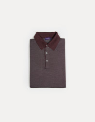 Patrick-Hellmann-Collection-Bordo-Polo-T-shirt-thumbnail Patrick Hellmann Collection Bordo Polo T-shirt  thumbnail