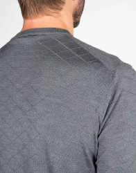 Patrick Hellmann Collection Grey Round-Neck Pullover thumbnail 4