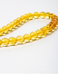 P by Privilege 100% Natural Amber 33 Beads thumbnail 2