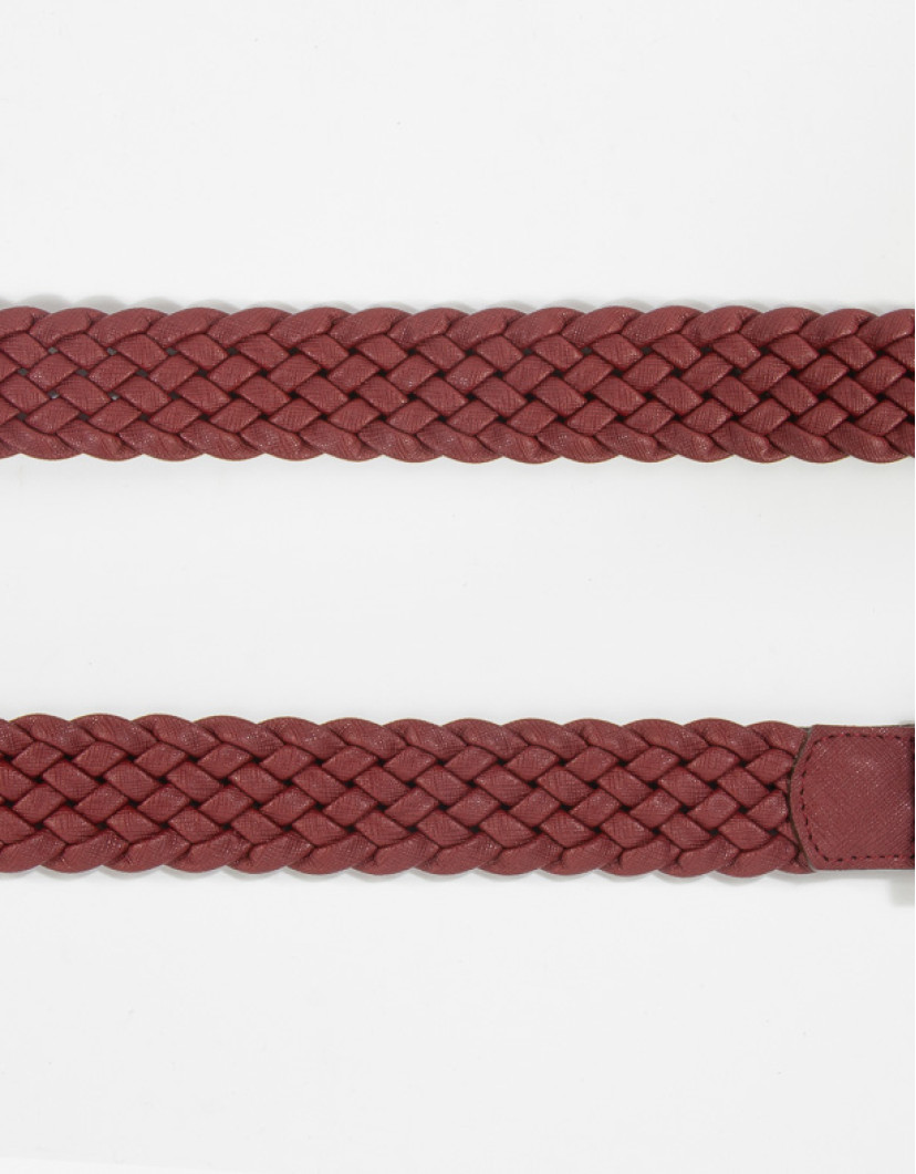 Patrick-Hellmann-Collection-Woven-Belt-Genuine-Leather-image Patrick Hellmann Collection Woven Belt Genuine Leather  image