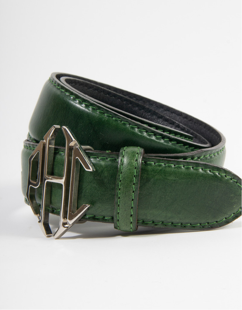 Patrick-Hellmann-Collection-Green-Belt-Genuine-Leather-image Patrick Hellmann Collection Green Belt Genuine Leather  image