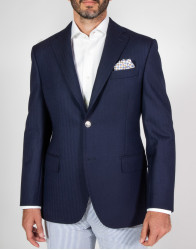 Patrick Hellmann Collection Navy Blue Blazer  thumbnail 1