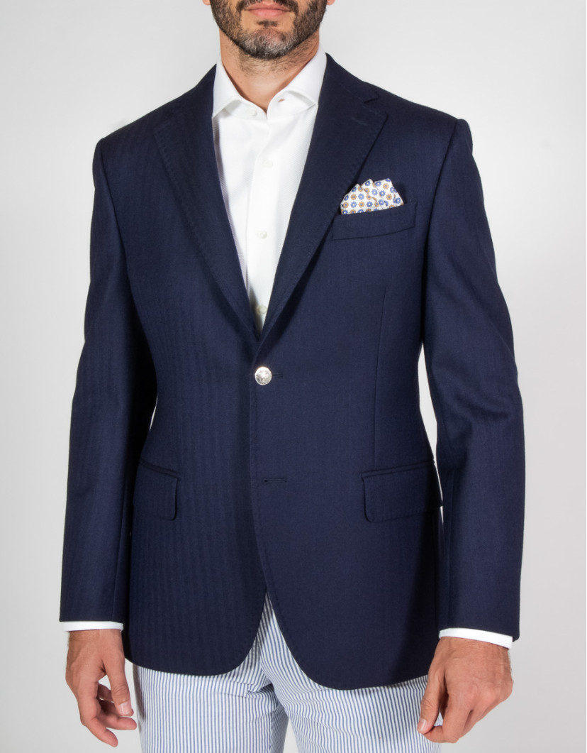 Patrick Hellmann Collection Navy Blue Blazer  image