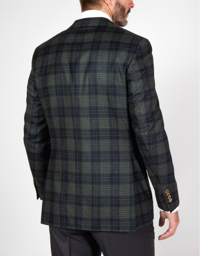 Patrick Hellmann Collection Green Blazer 100% Wool  image