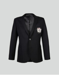 Patrick Hellmann Collection Black Blazer 100% Pure New Wool thumbnail