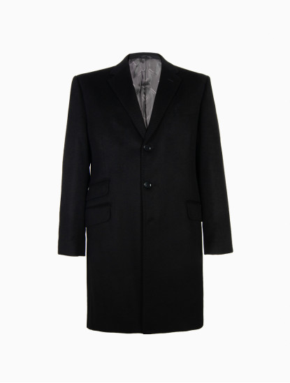 Patrick Hellmann CollectionBlack Coat 100% Cashmereimage880