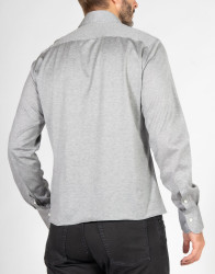 Patrick-Hellmann-Collection-Grey-Stretchy-Shirt-100-Cotton-thumbnail-4 Patrick Hellmann Collection Grey Stretchy Shirt 100% Cotton thumbnail 4