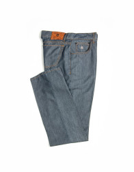 Patrick Hellmann Collection Light Jeans Grey With Orange Stitch Fine Material  thumbnail