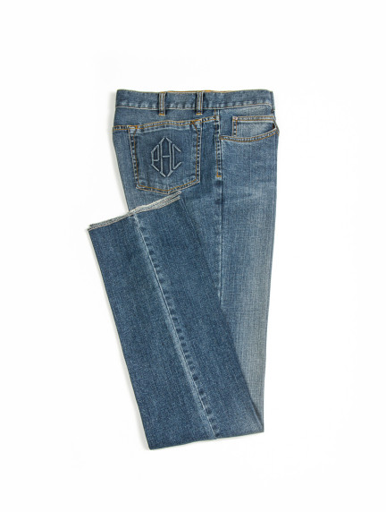 Patrick Hellmann CollectionWashed Blue Jeansimage750