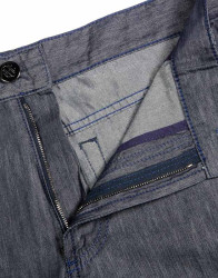 Patrick Hellmann Collection Navy Blue Denim Fine Material thumbnail 2