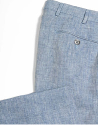 Patrick-Hellmann-Collection-100-Linen-Trousers-Light-Blue-thumbnail-6 Patrick Hellmann Collection 100% Linen Trousers Light Blue thumbnail 6