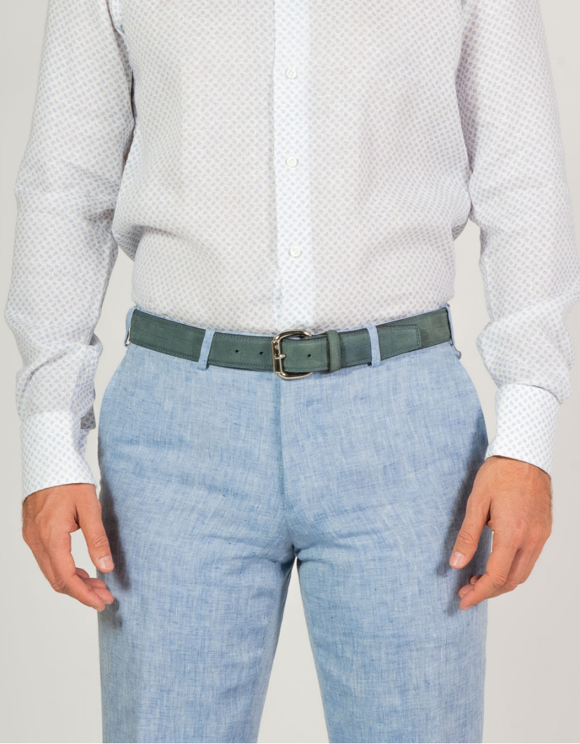 Patrick-Hellmann-Collection-100-Linen-Trousers-Light-Blue-image Patrick Hellmann Collection 100% Linen Trousers Light Blue image