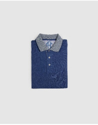 Patrick-Hellmann-Collection-Blue-Polo-T-Shirt-100-Linen-thumbnail-1 Patrick Hellmann Collection Blue Polo T-Shirt 100% Linen thumbnail 1