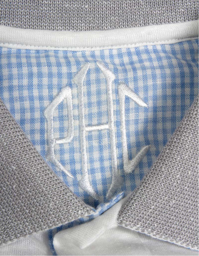 Patrick-Hellmann-Collection-White-Polo-T-Shirt-100-Linen-image Patrick Hellmann Collection White Polo T-Shirt 100% Linen image