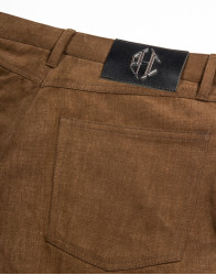 Patrick Hellmann Collection Brown Velvet Trousers thumbnail 3